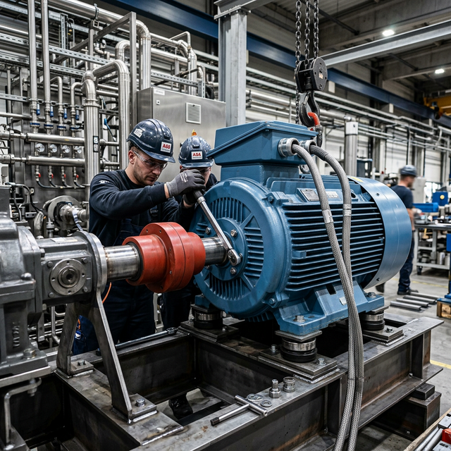 Instalación profesional de motores